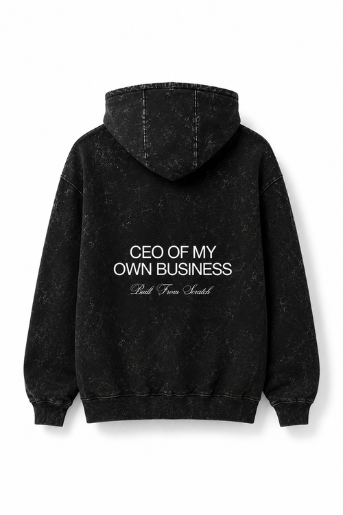 CEO Acid Washed Hoodie